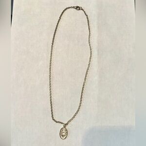 Gemini Silver Pendant Necklace